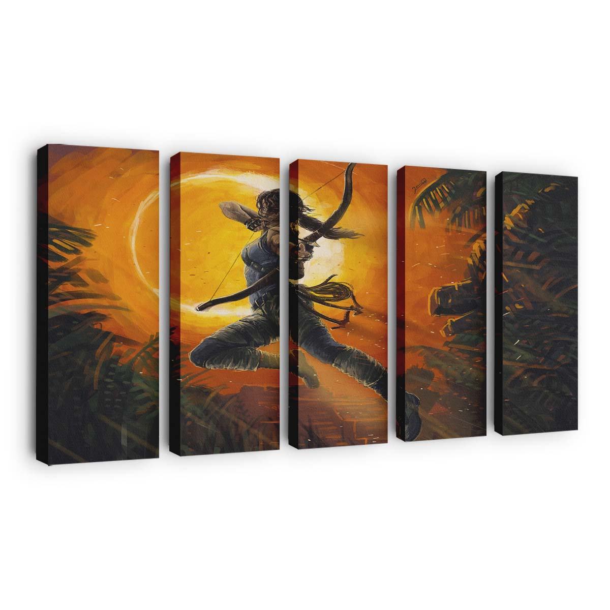 tomb raider 4k artwork new 2d